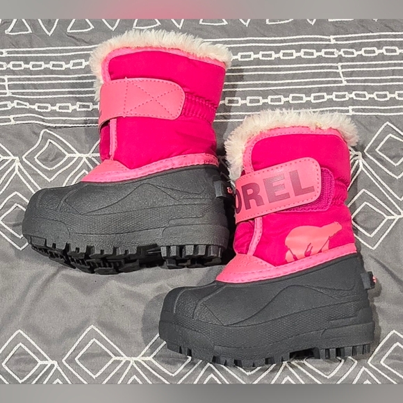 Sorel Other - Sorel Snow Commander Toddler Boots Size 5